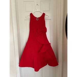 Vintage Hot Red Dress